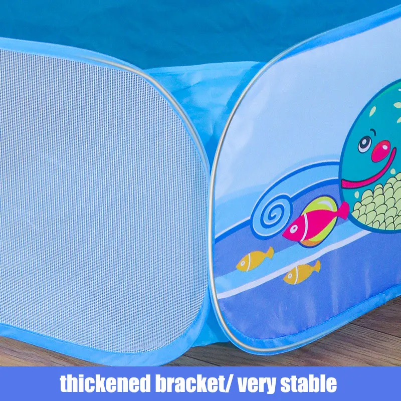 3 in 1 Children's Tent Toys Camping Tents Portable Kids Ball Pool for Children Play House Crawling Tunnel Outdoor Pop-up Tent 5