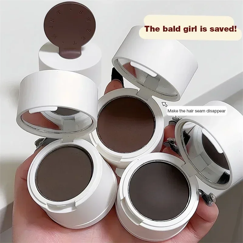Hair Line Shadow Stick with Two Sponge Heads Hair Root Cover Up Waterproof Instant Modified Repair Shadow Powder Makeup