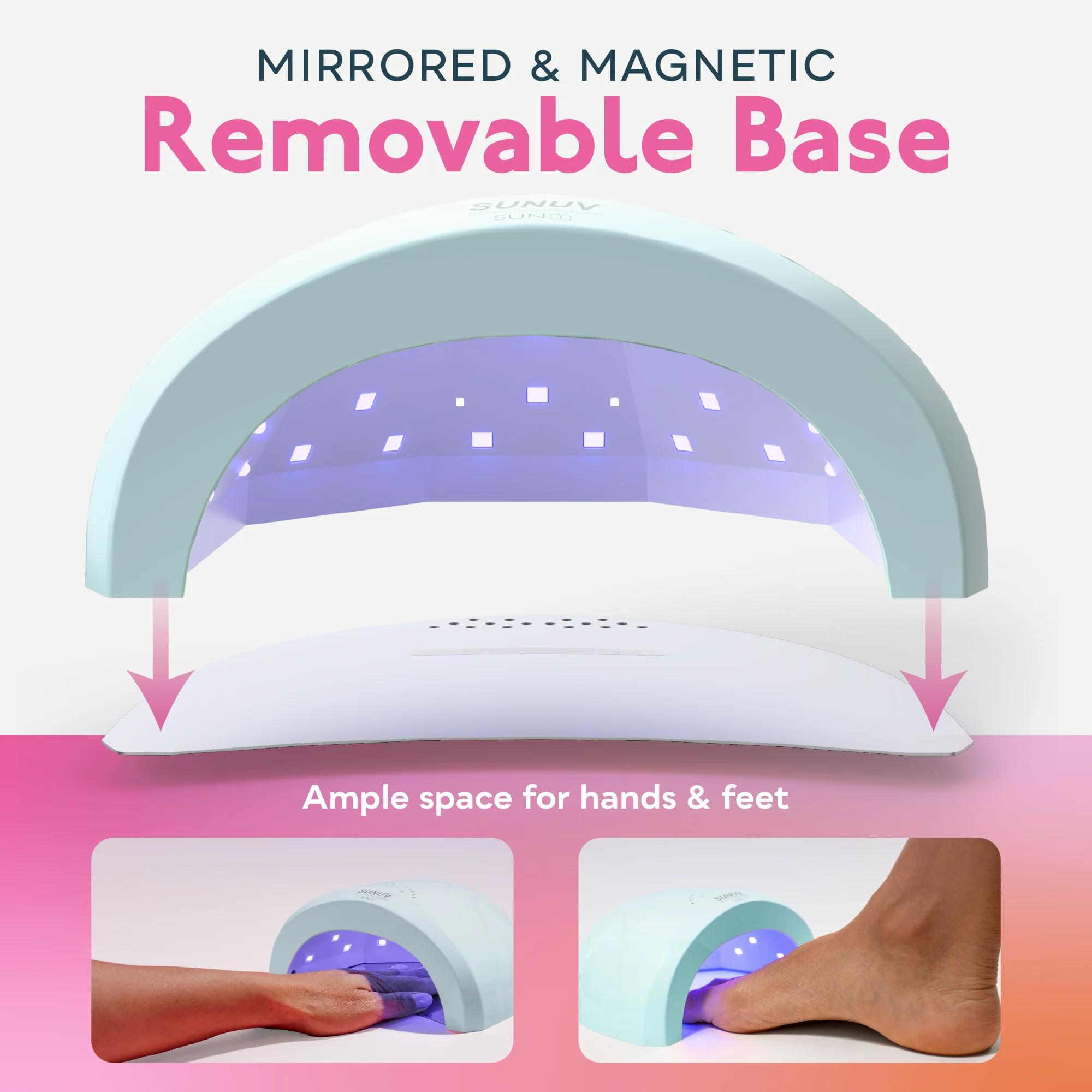 SUNUV SUNone Blue 48W Professional Nail Lamp LED Manicure UV Lamp Nail Dryer for UV Gel LED Gel Machine Infrared Sensor