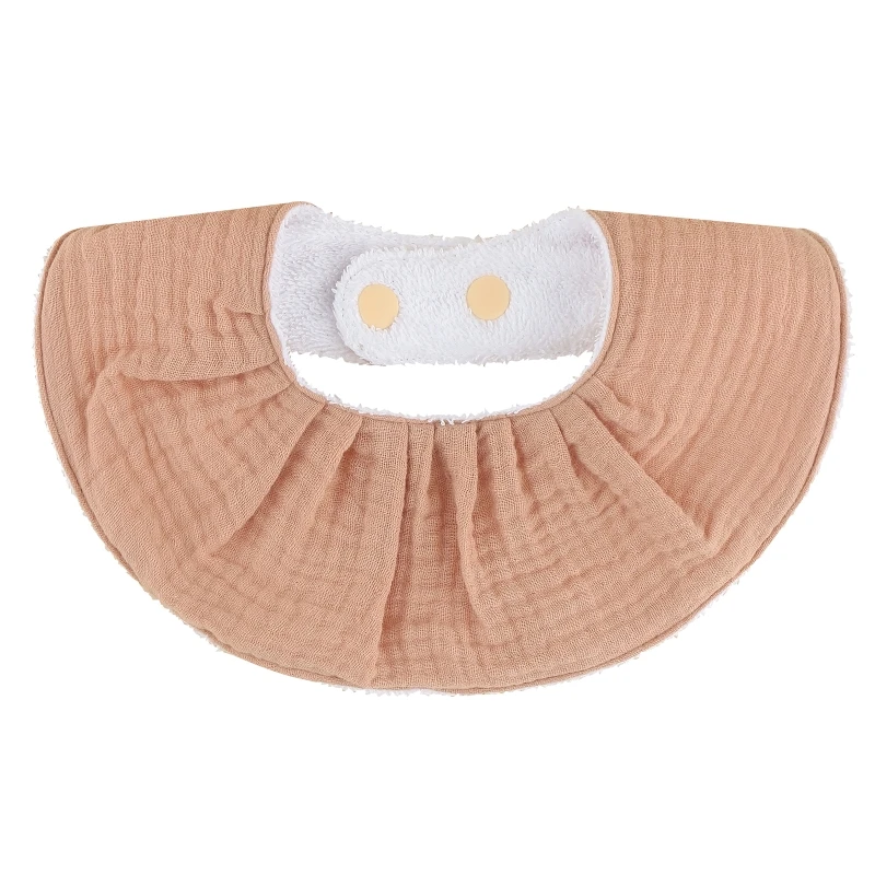 코 튼 Gause 아기 Bibs 솔리드 컬러 흡수성 아기 술 턱 받이 신생아 Burp Cloths 두건 스카프 아기 소녀 먹이 항목