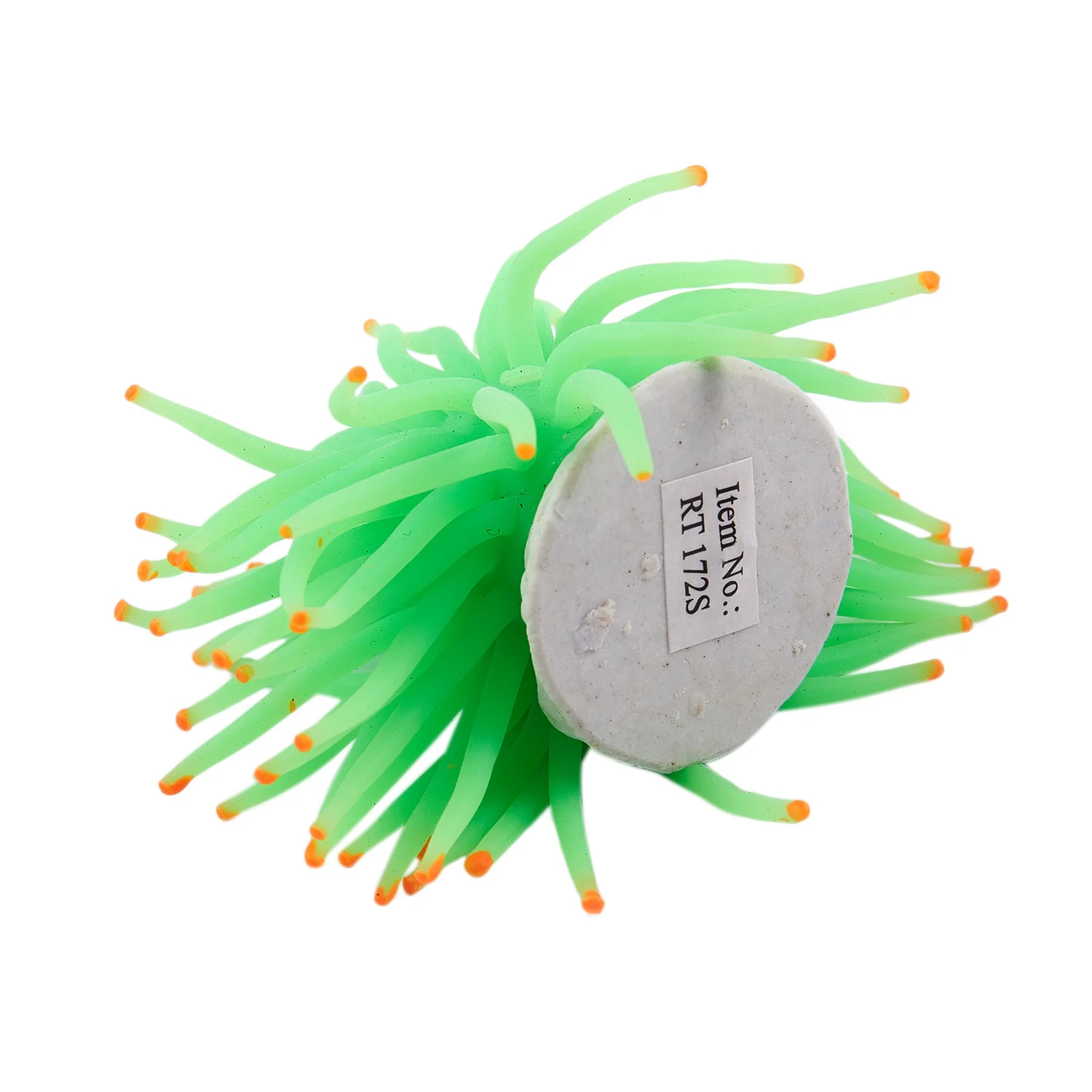 Fish Tank Decorations Aquarium Decorative Green Silicone Sea Anemone Ornament Aquarium Ornaments