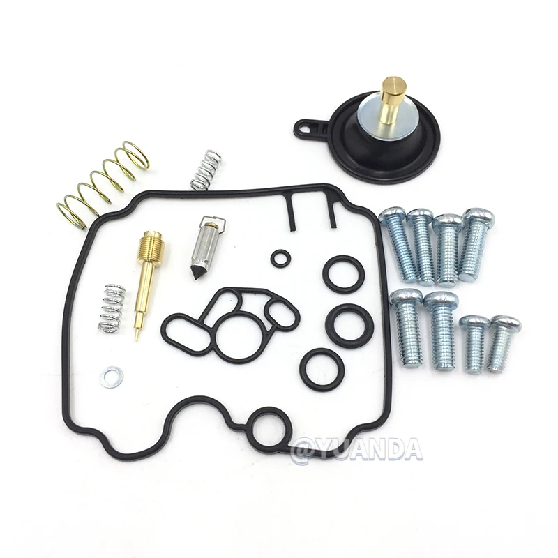 Carburetor Repair Kit For Yamaha TDM850 1992-1993 XTZ750 1989-1997 TDM 850 XTZ 750 Diaphragm Plunger Screw Parts