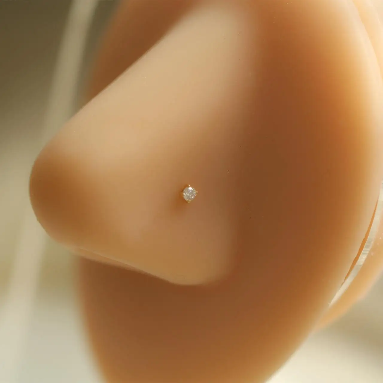GOLDtutu Nose Rings and Studs, Body Jewelry, 14K Real Gold, Custom, Au585, kj467 5