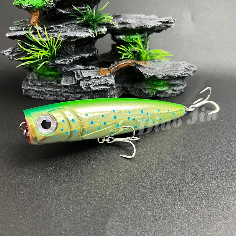 Large Topwater Popper Saltwater Fishing Lure - Ideal