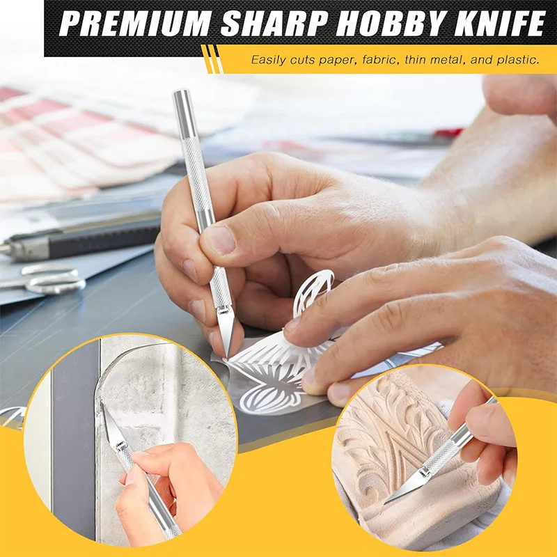 Durable Felt Edge Squeegee Craft Knife Set 4 Inch for Car Vinyl Film Wrapping Decal Squeegee Window Tint Scratch free Scraper