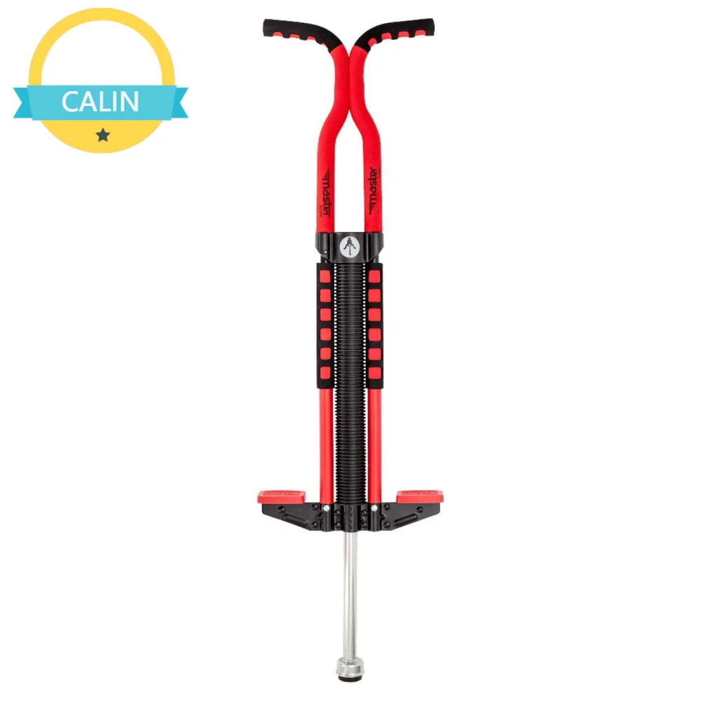 

Flybar Master Pogo Stick for Kids, Outdoor Toys for Boys, Jumper Toys, Outside Toys for Kids, Ages 9+, 80 to 160 lbs. Red