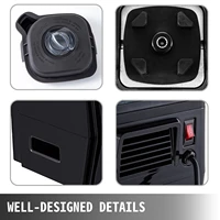 VEVOR Black/White Self-Cleaning Ice Smoothie Blenders Countertop Silent Sound Shield Juicer Fruit Processor Crusher for Kitchen 2