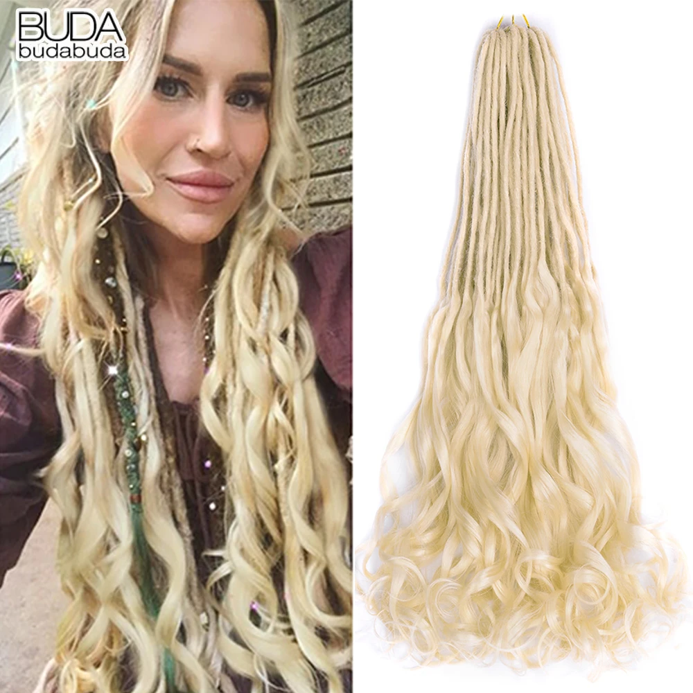 26 Inch Handmade Dreadlocks Synthetic Hair Extensions Soft Crochet Dreadlock Braids Hair Synthetic Locs Braids Hair For Women 1