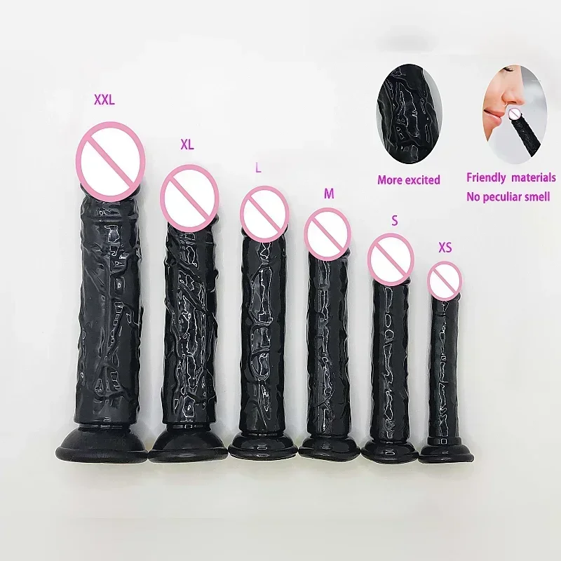 Realistic Dildo Sex toys for Woman Men Couples Silicone Penis Masturbator Black Dildos Erotic Cock G Spot Clitoris Anal Sex Toy sex toys