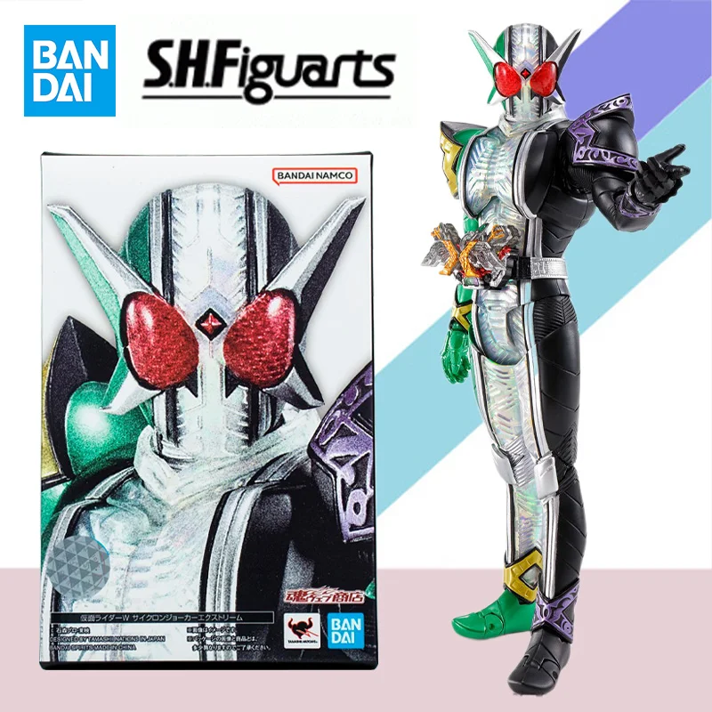 

Набор моделей Bandai S.H. Фигуртс SHF KAMEN RIDER DOUBLE W, аниме, фигурка, готовая модель, набор игрушек, подарок для детей