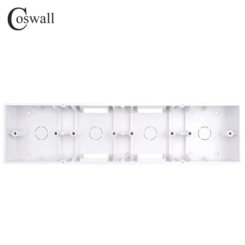 External Mounting Box For 86 Type Switch And Socket Apply For Any Position Outside of Wall Surface COSWALL 146/172/258/344mm