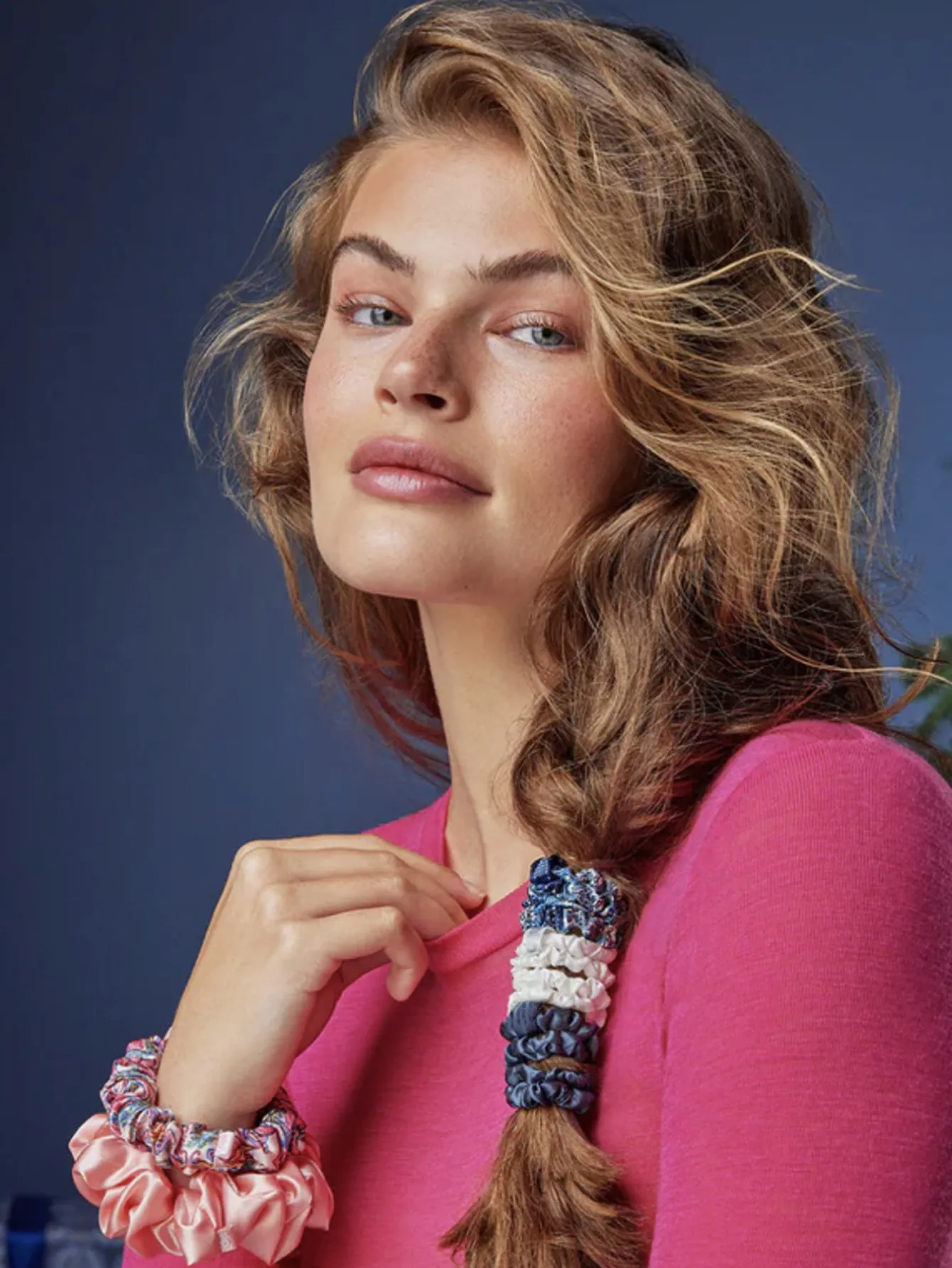 Рисунок 4 - женские Однотонные резинки для