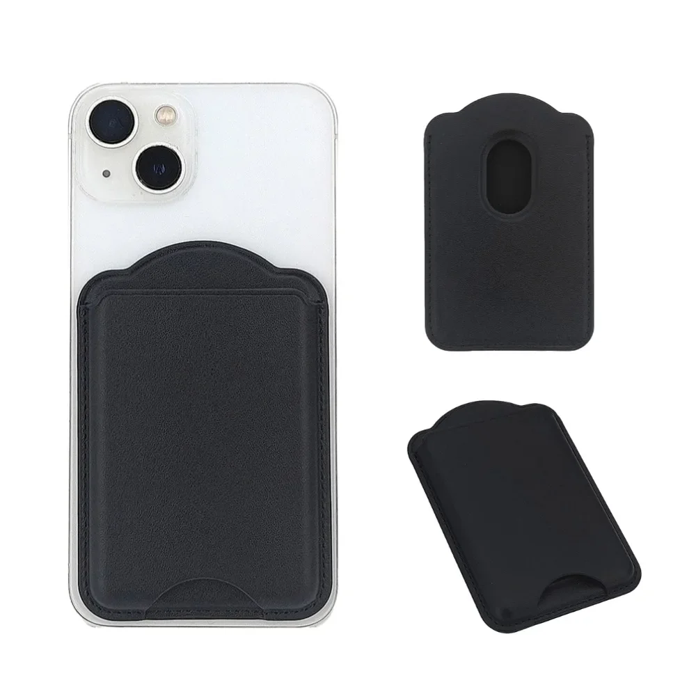 Deluxe Leather Magnetic Wallet Card Holder
