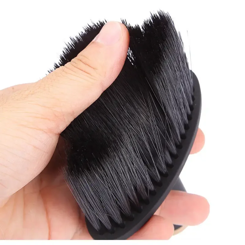Barber Neck Duster Brush Professional Soft Neck Face Duster Brushes Barber Hair Clean Hairbrush Beard Brush Salon Cutting Hairdressing Styling Tools