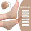 2PCS Gel Moisturizing Heel Socks Spa Sock For Foot Care Gel Heel Socks For Dry Cracked Dry Feet Skin Gel Heel Repair Socks Tools 4