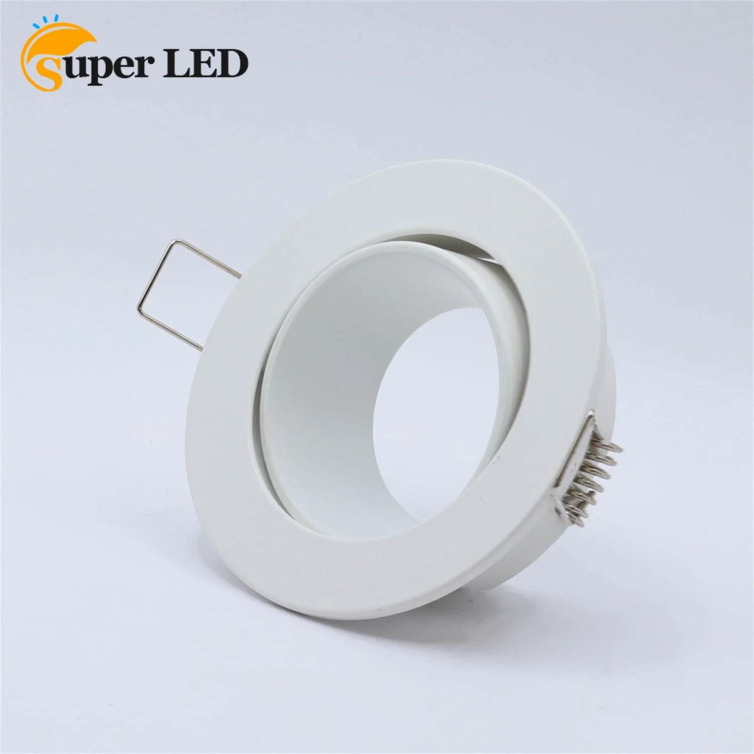 

Indoor Led Downlight Round Recessed Ceiling Spot Lamp Frame Gu10 Cut Hole 70mm SpotLight Fitting Fixture