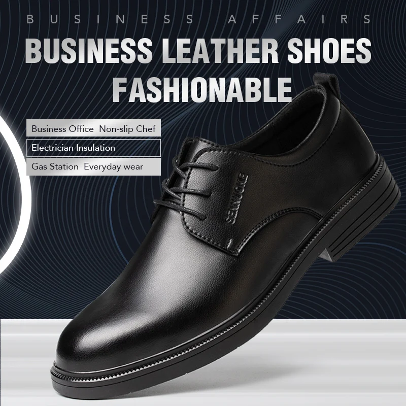 Zapatos de seguridad para hombre, calzado de trabajo ligero