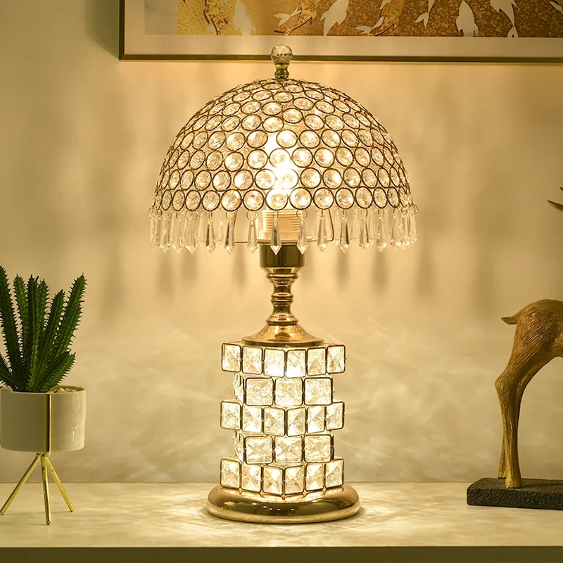 lamp-for-bedroom-Crystal-table-lamp-bedroom-light-luxury-romantic ...
