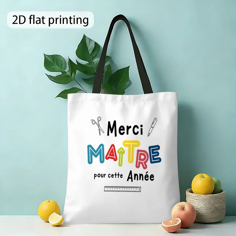 Versatile Foldable Tote Bag with Stylish Print