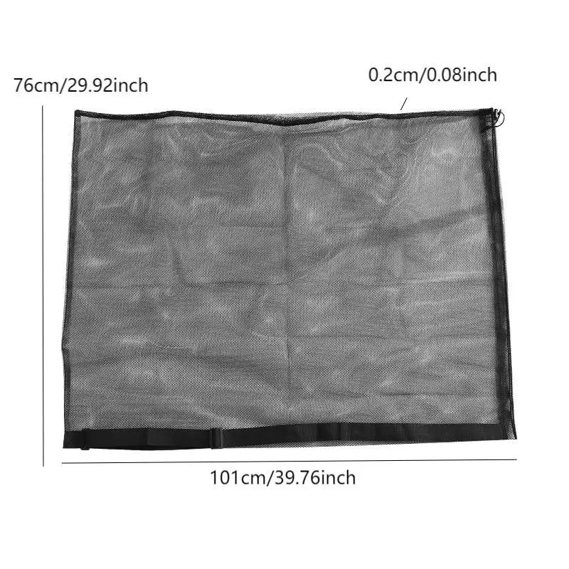 Adjustable Drawstring Shoulder Bag Ball Sports Training Equipment Large Mesh Bag For Storing Football Volleyball Storage