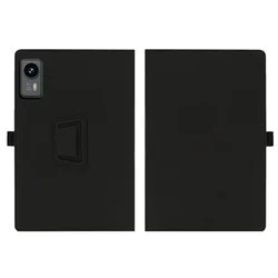 Premium PU Leather Tablet Cover with Stylus Holder for Headwolf  TiTan 1 (Black)
