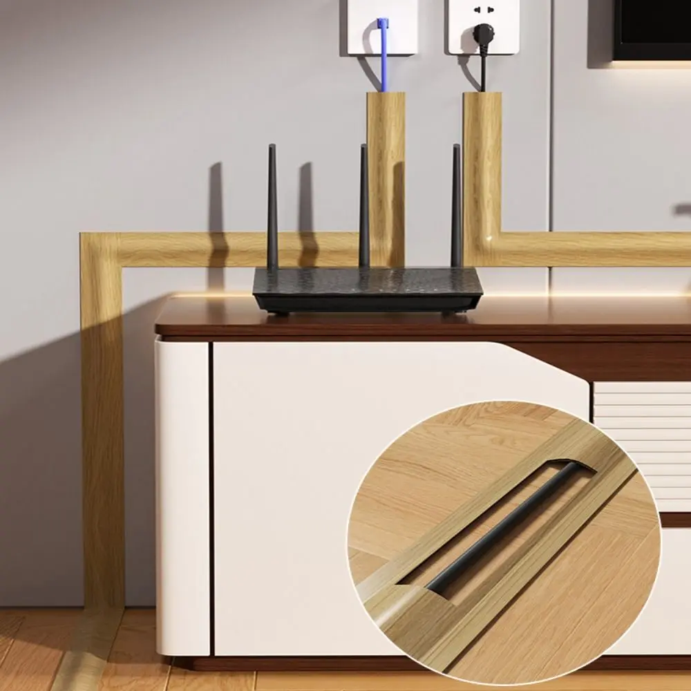 High Quality Soft Cord Cover Durable PVC Floor Cable Cover Self-Adhesive Flexible Wire Cover Home