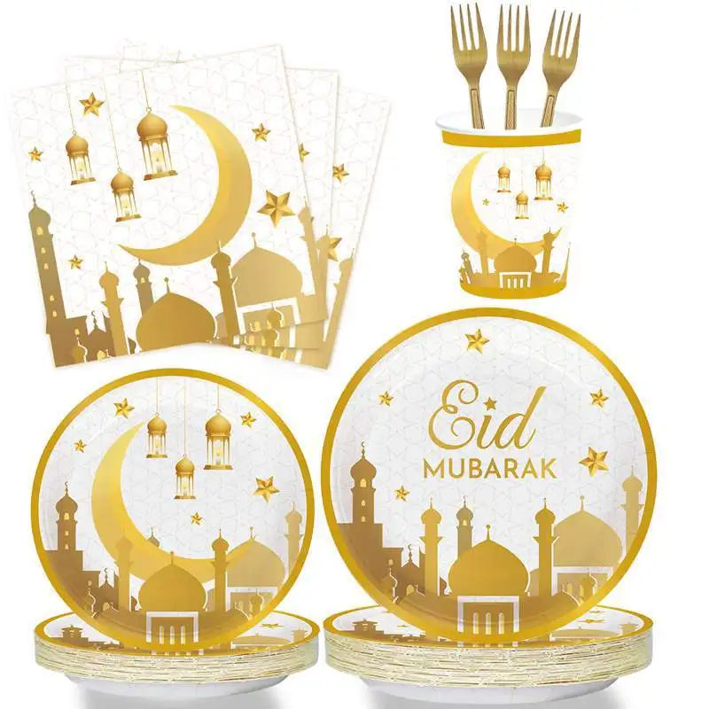 Mubarak Decoration Plates Ramadan Decoration Plate Eid Mubarak