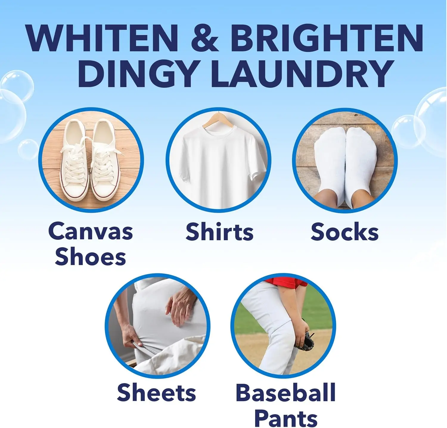 BrightBoost Laundry Whitener & Stain Remover Powder - 300g, Bleach-Free Formula for Brightening Whites & Eliminating Stubborn Stains