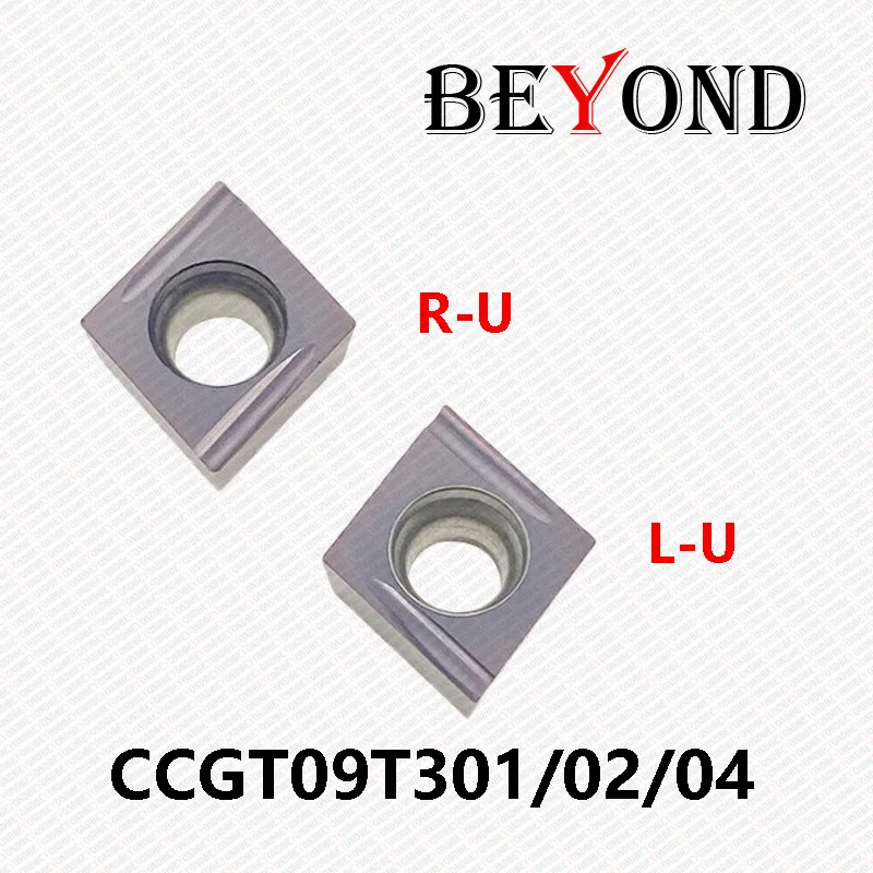 Beyond Ccgt09T301R-U Ccgt09T302R-U Ccgt09T304R-U Ccgt09T301L-U Ccgt09T302L-U Ccgt09T304L-U Inserti In Metallo Duro Oy880A Ccgt 09 T304