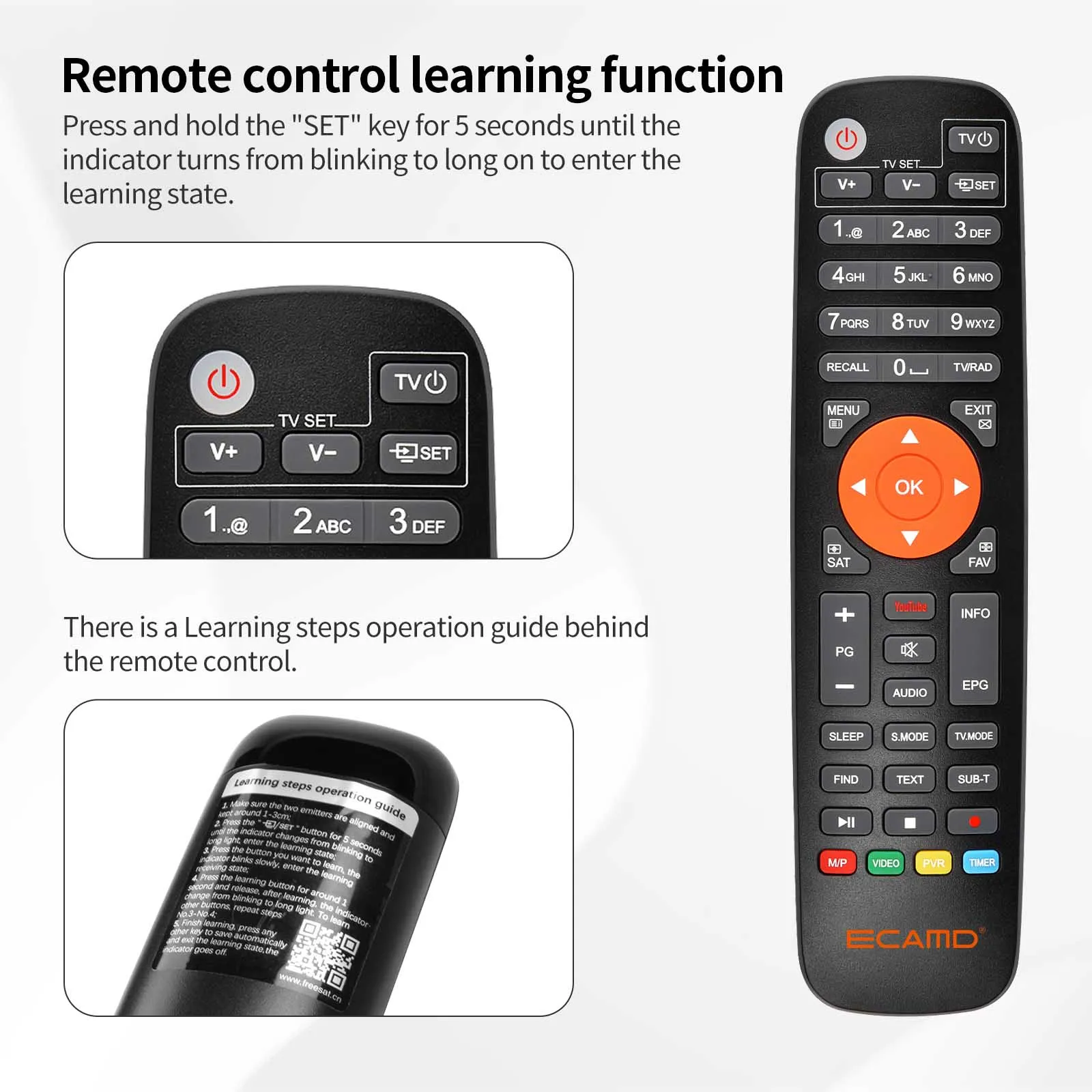 ECAMD V8X Satellite TV Receivers DVB S/S2/S2X 1080P HD Built-in 2.4G WIFI CA Card Slot 2.4G Wifi V8 Nova upgrade GT MEDIA V8X satellite tv receiver