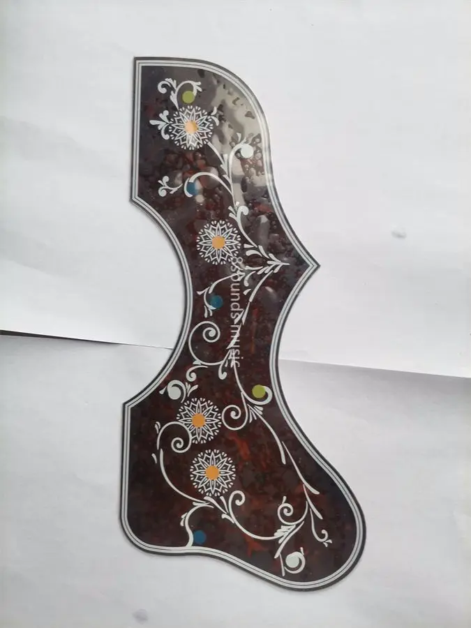 custom guitar pickguards for Jumbo size SJ200 limited edition guitar