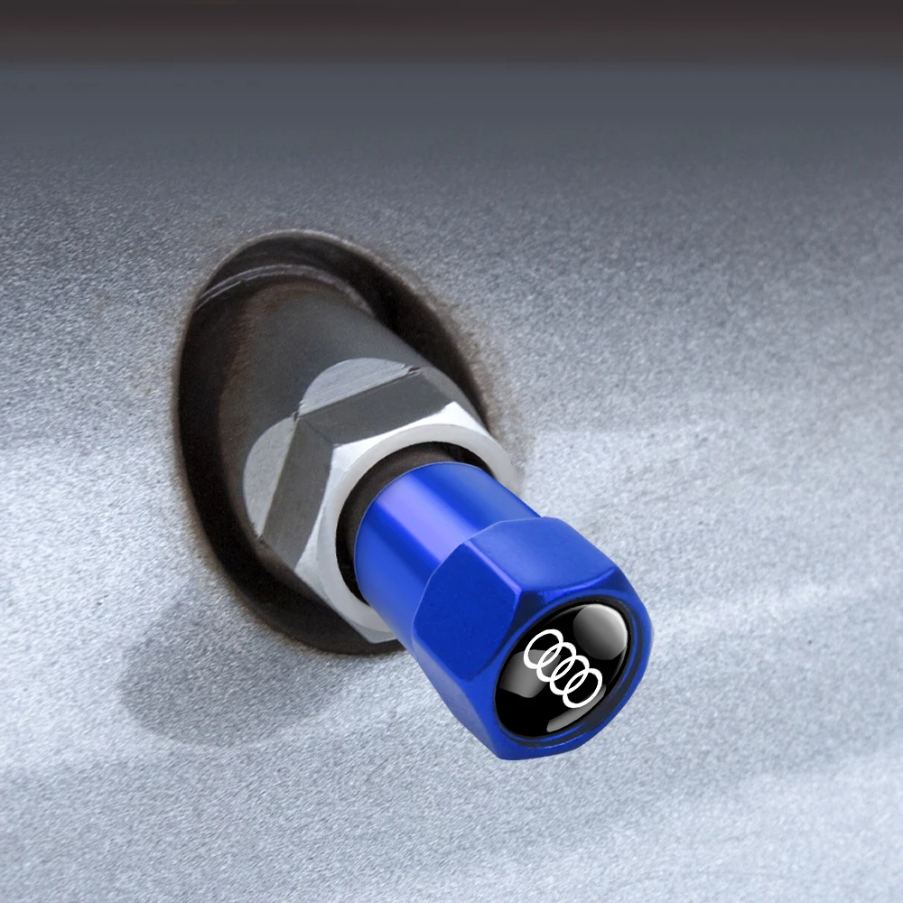 Premium Car Wheel Tire Valve Stem Caps - Stylish Exterior Accessories
