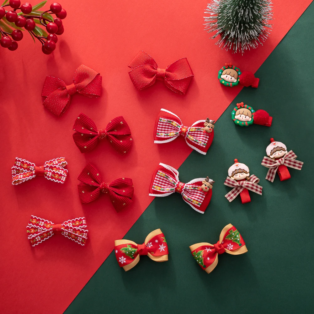 Lurrose 2 Cerchietti Natalizi Con Fiocchi Di Neve E Piume - Accessori Per Capelli Bianchi, Decorazioni Per Festa, Cosplay, Selfie
