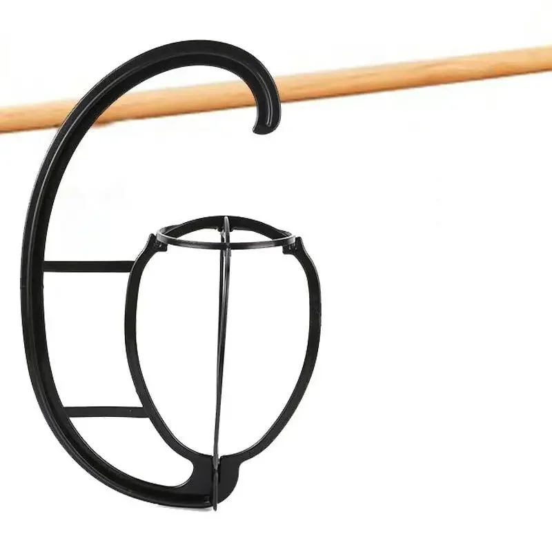 2 PCS Wig Accessories Tool Holder Portable Removable Plastic Support Hanging Wig Stand Cubic Stands