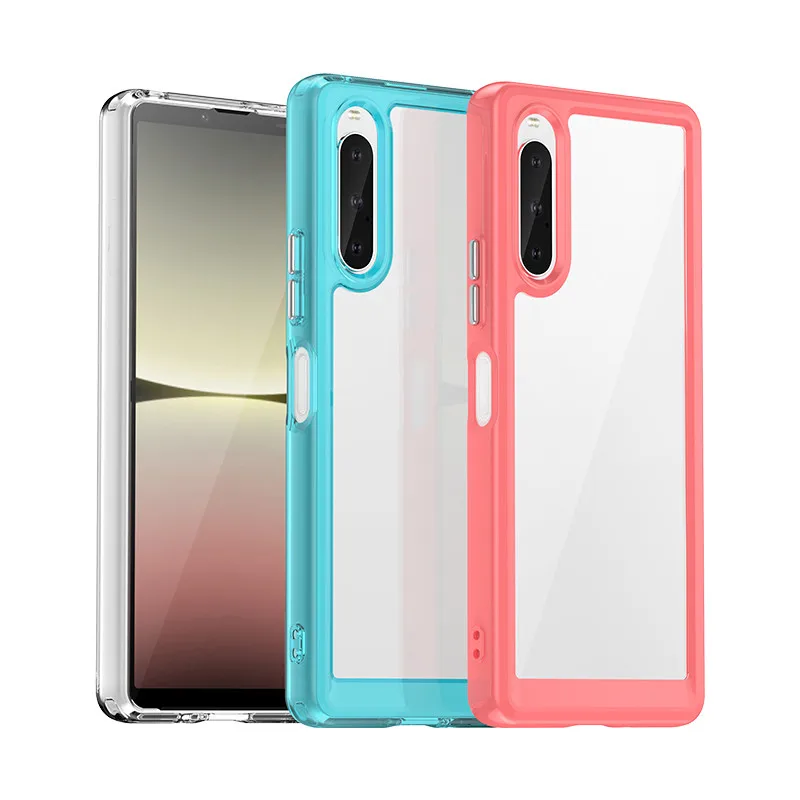 Per Sony Xperia 10 V Custodia Sony Xperia 5 10 V Cover Anti-Goccia Hard Pc + Tpu Cover Protettiva In Silicone Sony Xperia 10 V