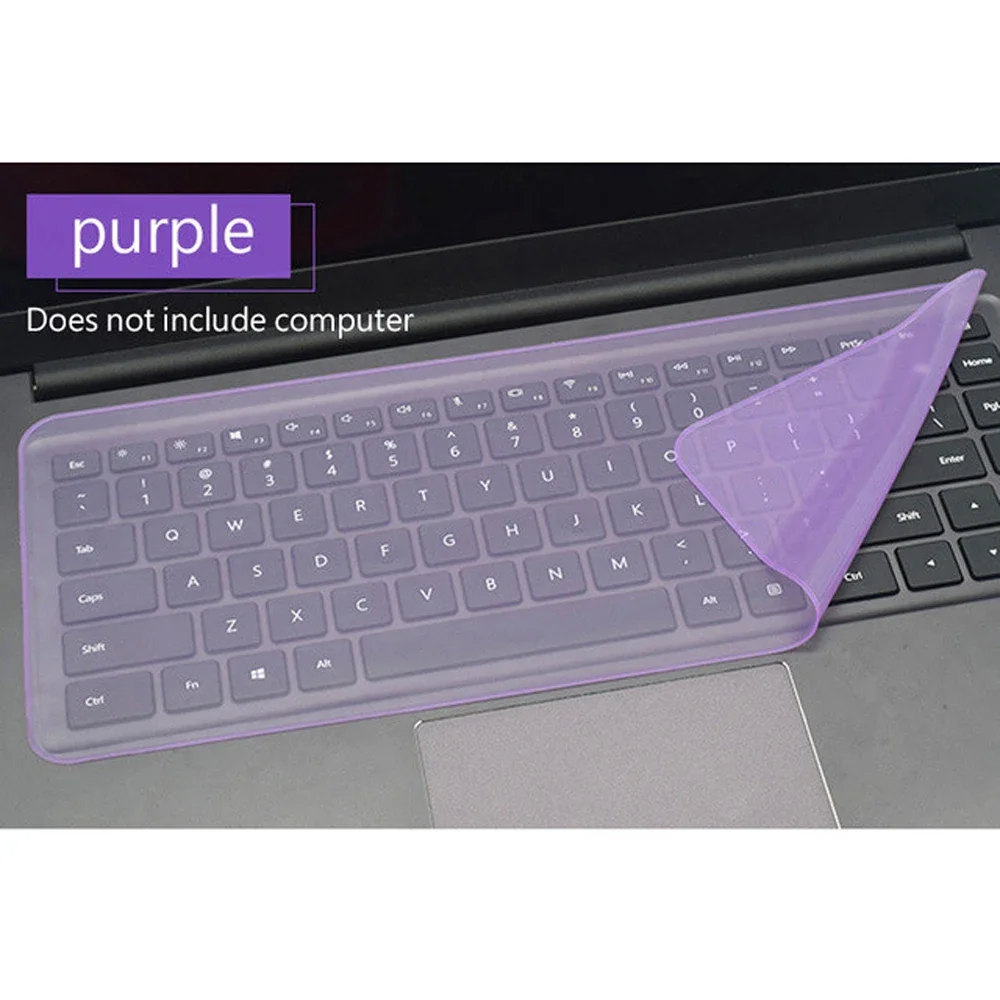 Laptop Soft Silicone Waterproof and Dustproof Keyboard Film Universal Laptop Keyboard Silicone Cover Dustproof Film