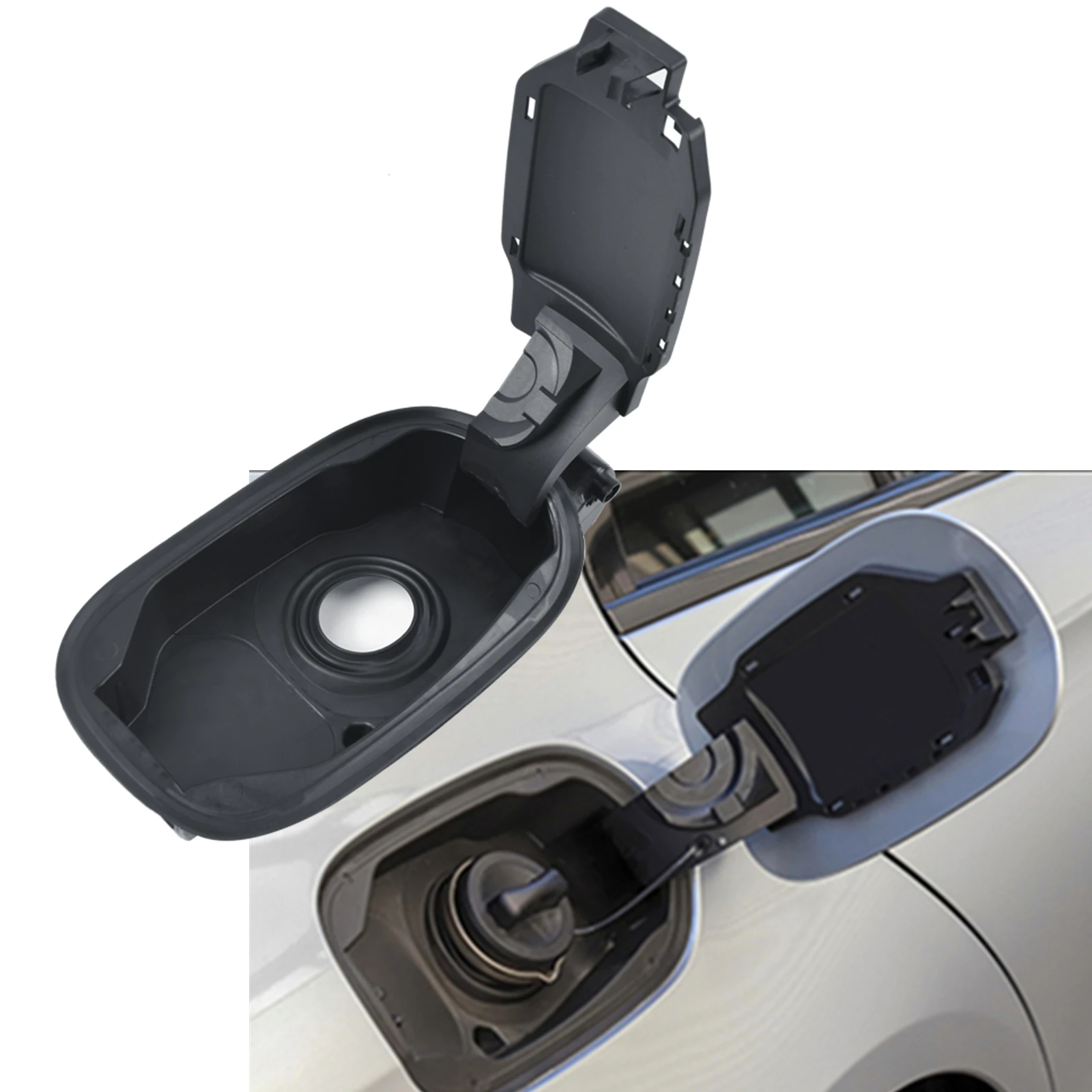 

Car Fuel Tank Cap Cover with Base For Mercedes Benz E Class W213 Sedan Wagon 2016-2023