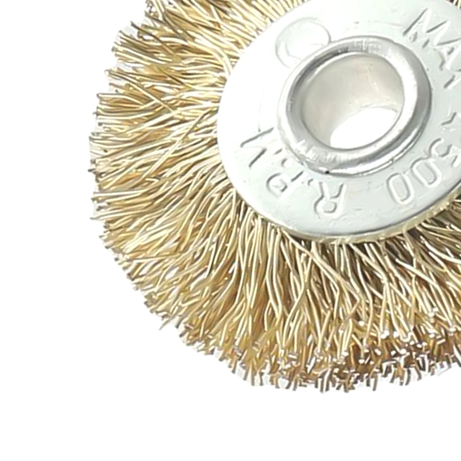 

Wire Brush Flat Crimped Stainless Steel Wire Wheel Brush Connection Bar For Angle Grinder Deburring Rust Scale Polishing