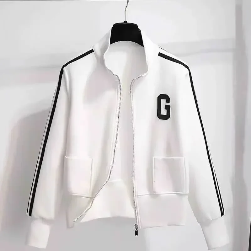 

Golf Jacket Women's Golf Wear 2023 Autumn New High Quality Coat Korean Fashion Zipper Loose Pocket Casual Women's Golf Jacket