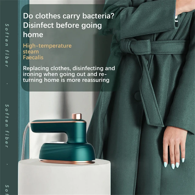 Portable Mini Ironing Machine - Handheld Steamer For Clothes, Fast Heat-Up For Travel