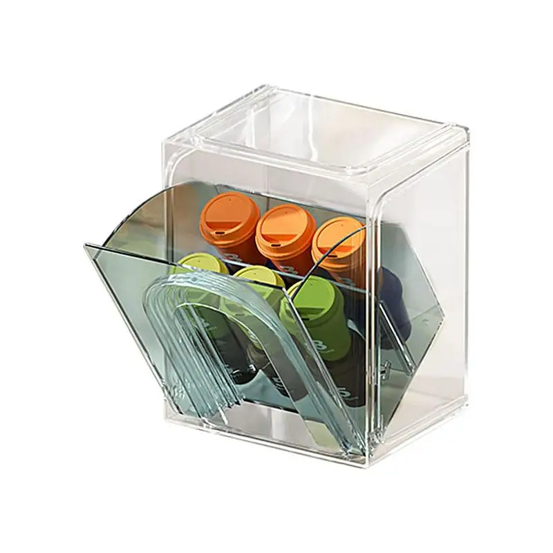 Tea Bag Storage Box Drawer Dried Fruit Tin Snack Storage Box Food Containers Rack Tea Caddies Storage Box Kitchen Decoration