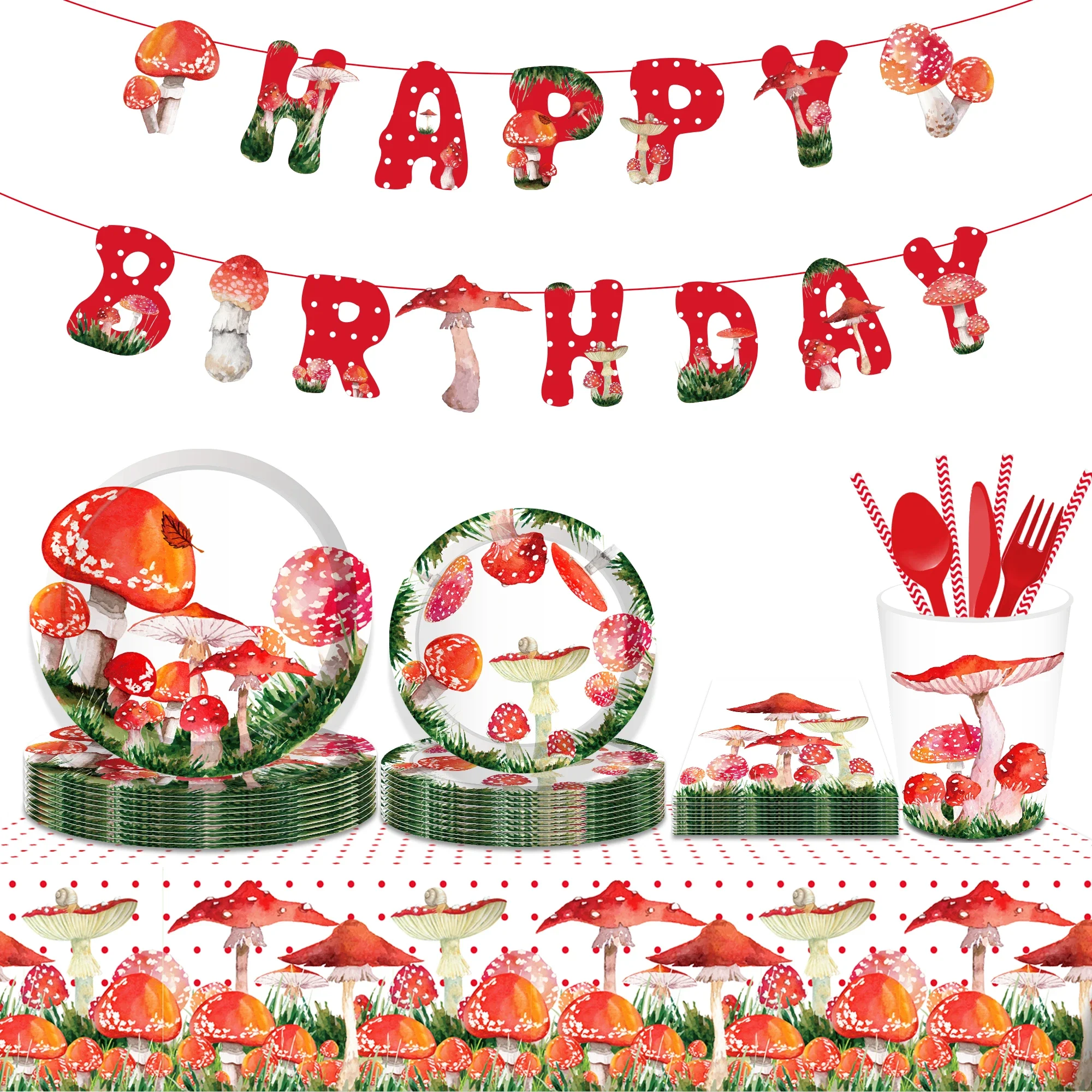 Рисунок 5 - Мультяшный лесной гриб