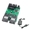 Gigabit Ethernet fiber switch 2 RJ45 UTP 2 SC fiber Optical Media Converter 2SC 2RJ45 Ethernet 10/100/1000M PCB 6