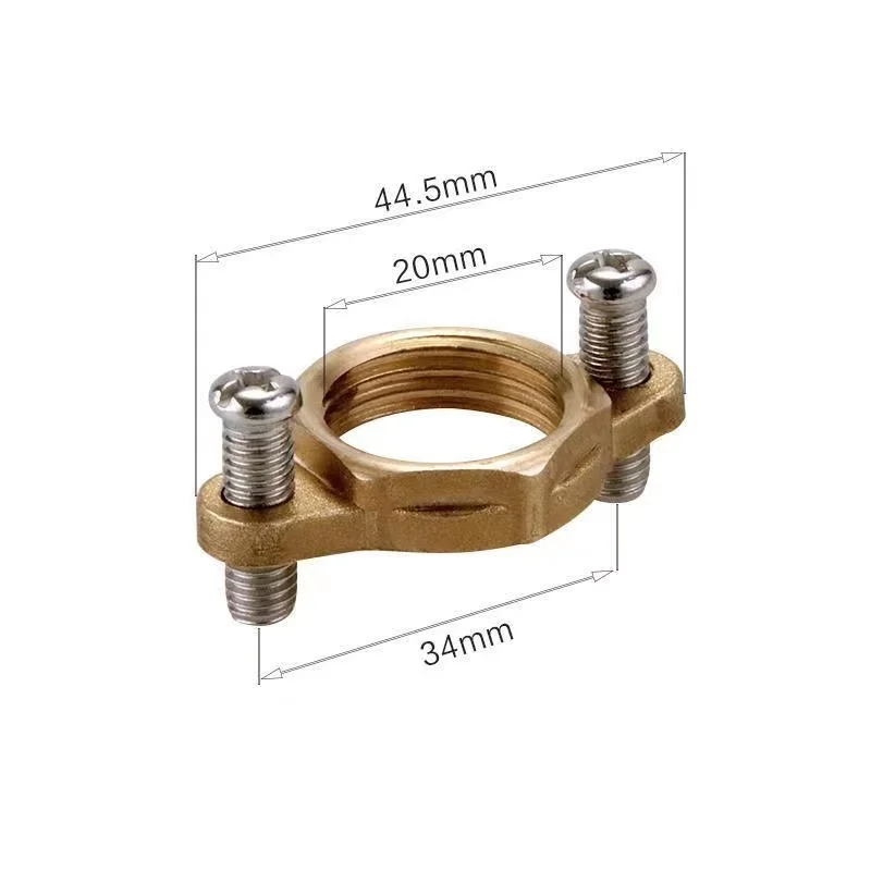 Description Picture 3 of itemFaucet Fixing Tool Set Kitchen Bathroom Wash Basin Faucet Fastener Nut Circlip Washer Anti-loosening Faucet Fixture Installation
