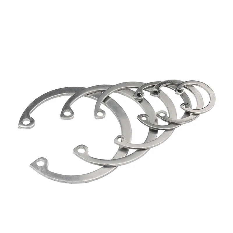 C-clip Washers Internal External Retaining Rings for Shaft Circlips Ring A2 Stainless Steel M3 M4 M5 M6 M7 M8-M75 stainless steel washers,retaining ring,retaining ring washer,retaining ring set