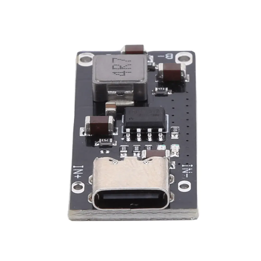 고속 충전 보드, C타입 충전 관리 보드, 표시기 포함, 컴퓨터용 자동 감지, 3A, 5V 4.2V, 4.35V