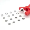 50 Sets Metal Snaps Buttons with Fastener Pliers Press Tool Kit For DIY Crafts Clothes Hats Plier Tool Metal Snap Button 3