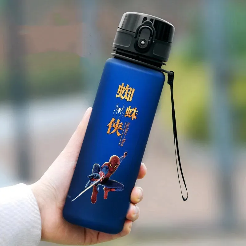 Spiderman Hulk Anime Water Bottle