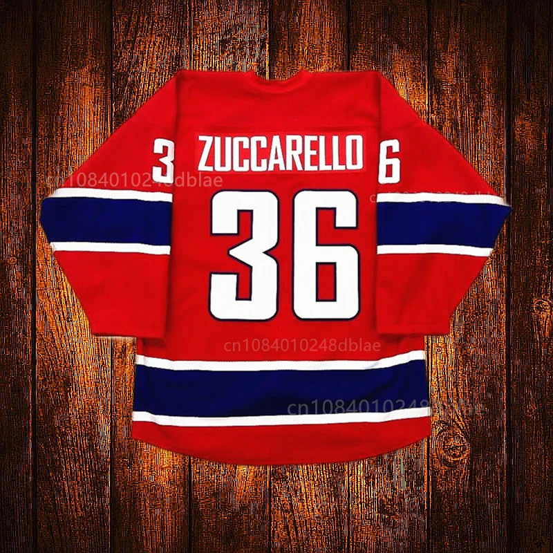 Vintage TEAM NORWAY MATS ZUCCARELLO Embroidery Stitched Hockey Jersey Youth Kids Adult Any Size And name