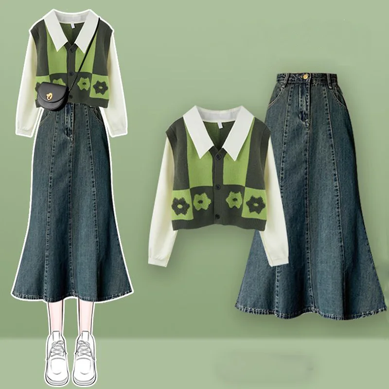 Рисунок 3 - Женский комплект джинсовой юбки